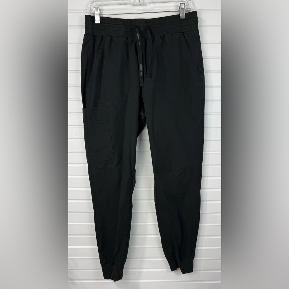 Carhartt Force women’s Black Cargo pocket scrub jogger pants. Size Large. - Picture 3 of 7